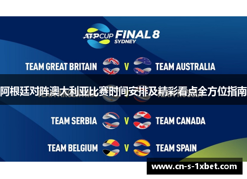 阿根廷对阵澳大利亚比赛时间安排及精彩看点全方位指南